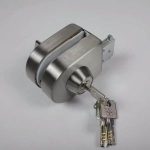 10-12mm Stainless Steel Glass Door Lock - Image 2