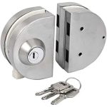 10-12mm Stainless Steel Glass Door Lock - Image 3