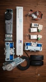 Zenian Automatic Sliding Door Motor & Control System Kit (Complete Set with Sensor) - Image 4